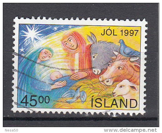 Iceland 1997 Mi Nr 881  Christmas - Usados