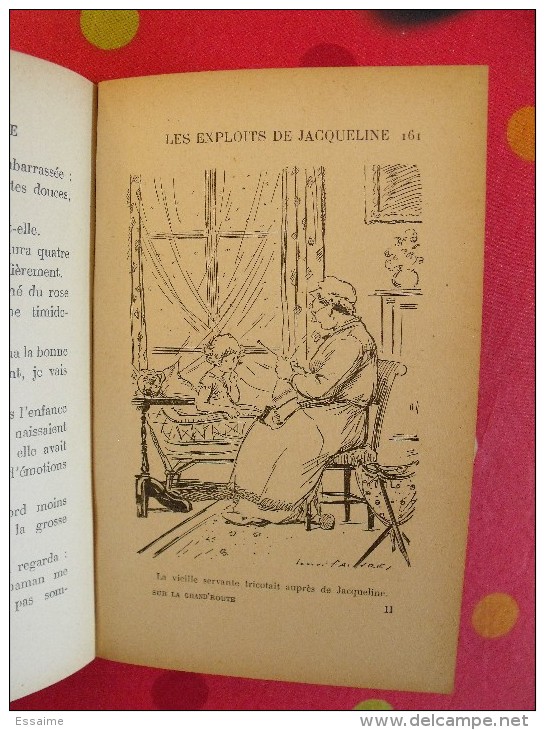 Sur La Grand'route. Marie-Thérèze Latzarus. Bibliothèque Rose Illustrée. 1931. Illustrations Henri Faivre - Biblioteca Rosa