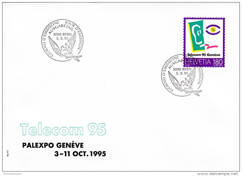 Schweiz MiNr. 1559 Ersttagsbrief FDC - FDC