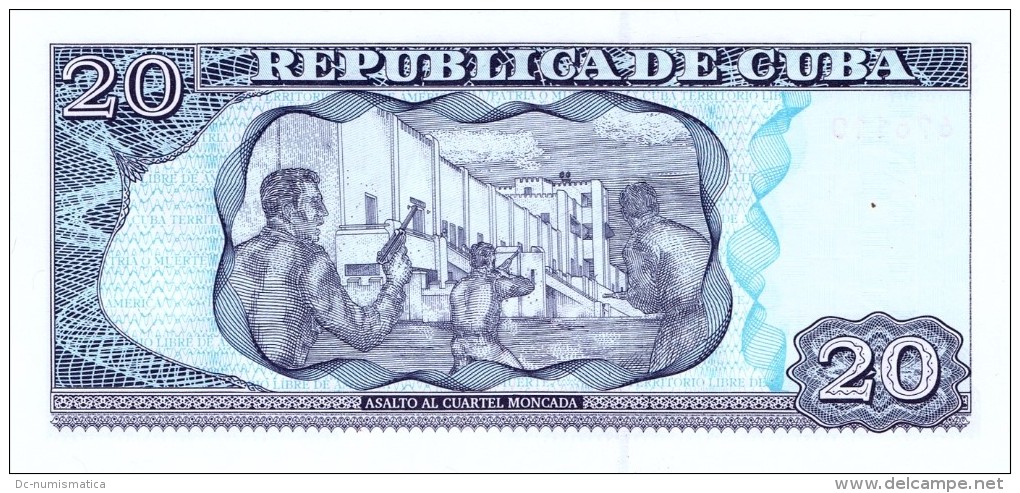 20 PESOS - " 2003 " VERY RARE AND SCARCE UNCIRCULATED ! - Cuba