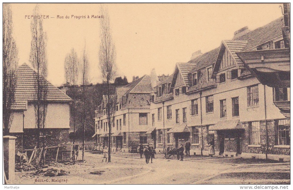 PEPINSTER - Rue Du Progrès à Matadl - Pepinster