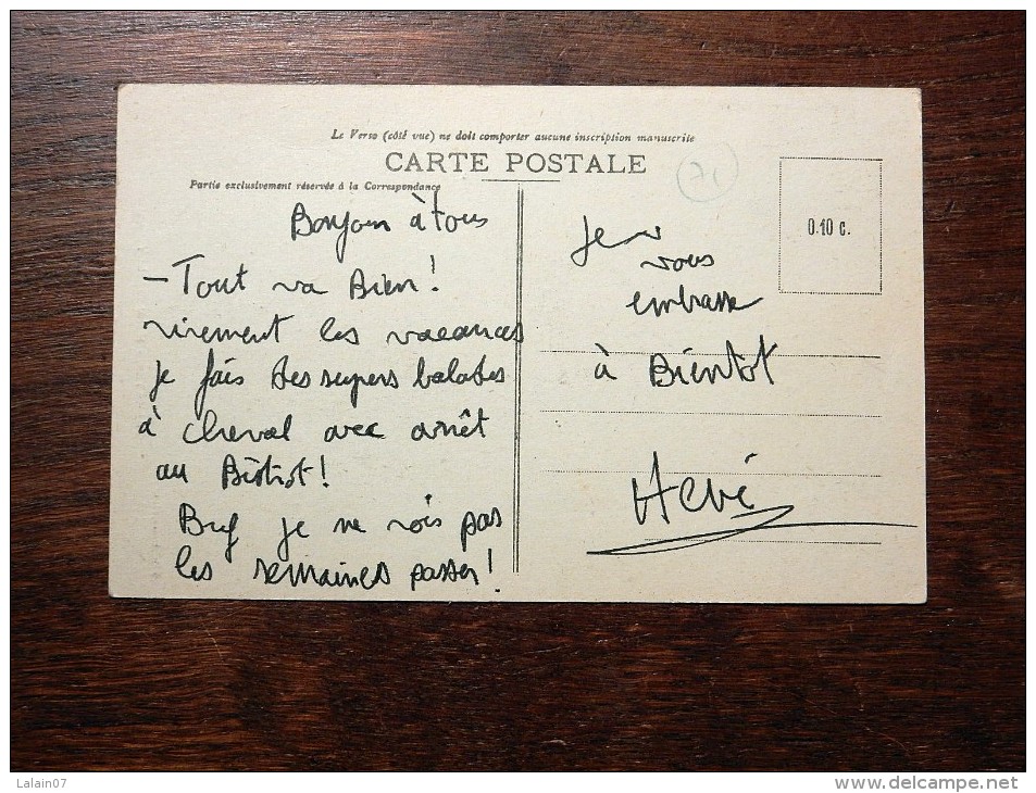 Carte Postale Ancienne : TRAMAYES : Hôtel Du Midi, Dailly, Animé - Autres & Non Classés