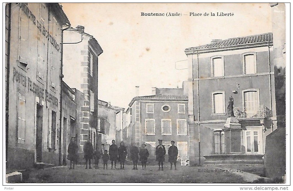 BOUTENAC - Place De La Liberté - Autres & Non Classés