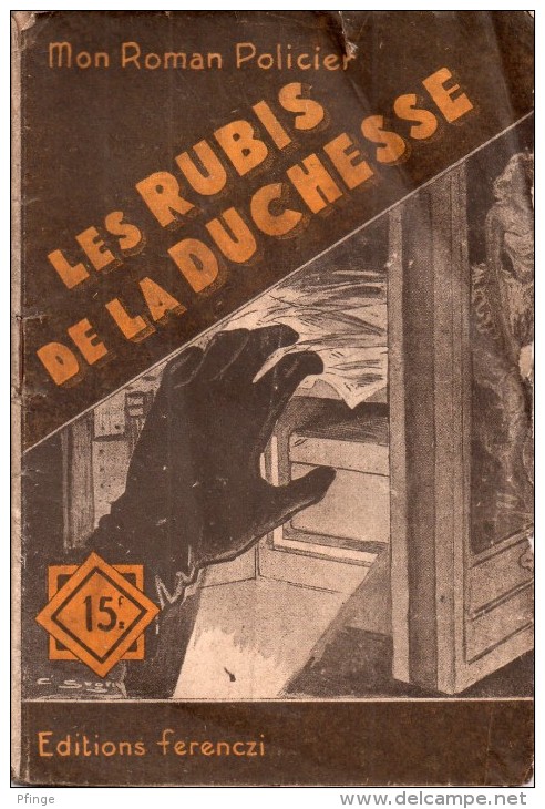 Les Rubis De La Duchesse Par Jean Voussac - Mon Roman Policier N°201 - Illustration ; Sogny - Ferenczi