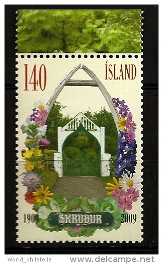 Islande Island 2009 N° 1168 ** Jardin Botanique, Shrudur, Flore, Fleurs, Trèfle, Chance, Paquerette, Science, Végétaux - Neufs