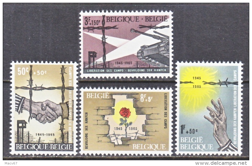 BELGIUM   B 772-5   *    CONCENTRATION CAMP - Unused Stamps