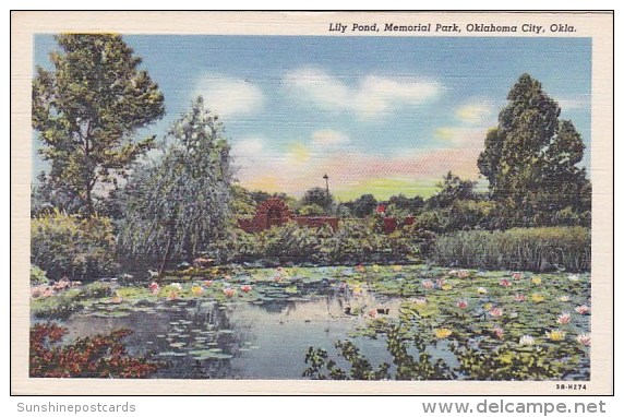 Lily Pond Memorial Park Oklahoma City Oklahoma - Oklahoma City