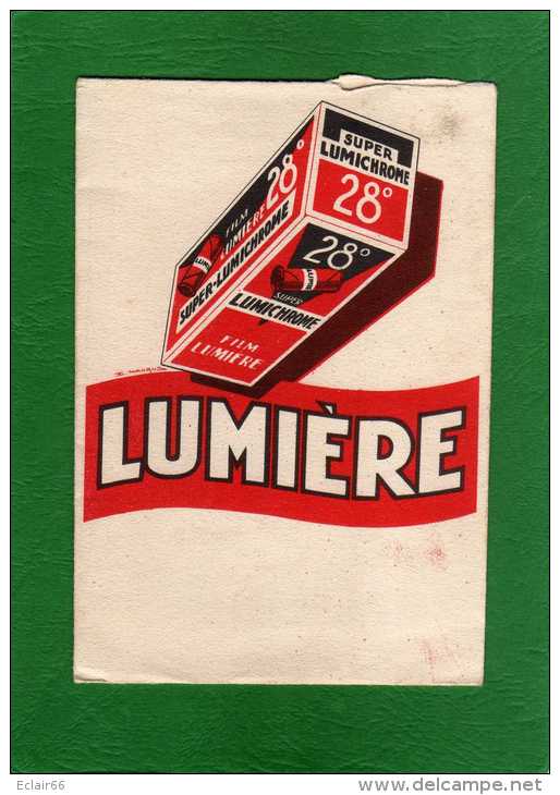 POCHETTE POUR NEGATIF PHOTO *FILM   LUMIERE  SUPER  LUMICHROME 28° - Supplies And Equipment