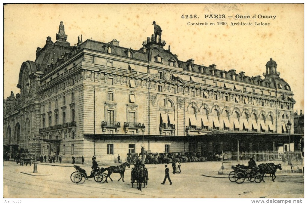 N°520 NNN 40 PARIS GARE D ORSAY - Metropolitana, Stazioni