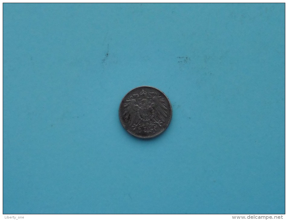 1919 A - 5 Pfennig / KM 19 ( Uncleaned Coin / For Grade, Please See Photo ) !! - 5 Pfennig