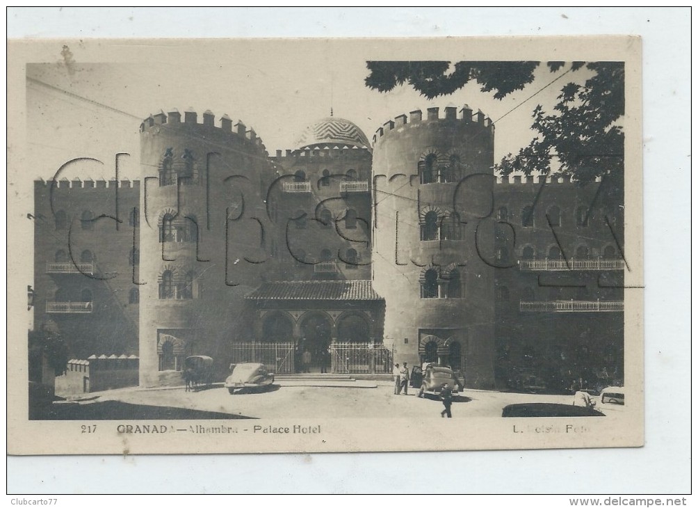 Tolède (Espagne, Castlla-La Mancha)  : Palace Hotel En 1950 (animé)   PF. - Altri & Non Classificati