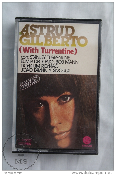 Astrud Gilberto With Turrentine - Spanish Edition Vintage Cassette - 1979 - Cassettes Audio