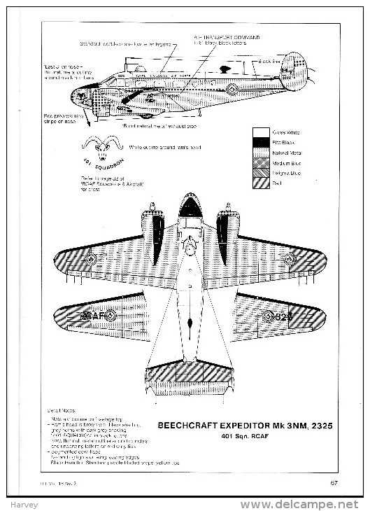 Random Thoughts Vol 18 N°3 Beechcraft C45 Expeditor - Andere & Zonder Classificatie