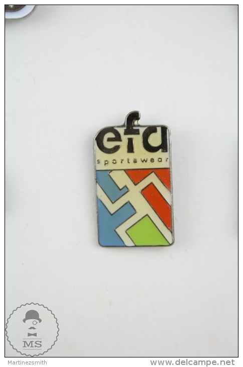 EFA Sportwear Advertising Pin Badges #PLS - Marcas Registradas