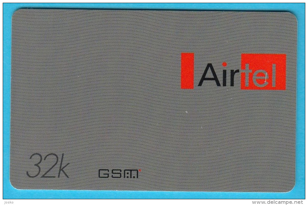 AIRTEL   ...  Old GSM SIM Card - Telephones