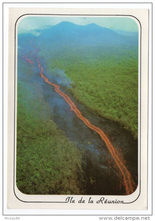 Réunion--1988--Volcan"Piton De La Fournaise"1986--Coulée Volcanique Du Coté De GRAND-BRULE, Cpm N°PP 33 éd Chan - Autres & Non Classés