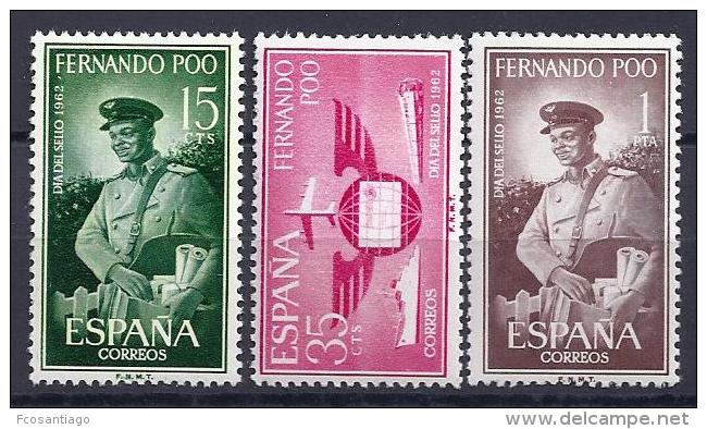 ESPAÑA/FERNANDO POO 1962 - Edifil #210/12 - MNH ** - Fernando Po