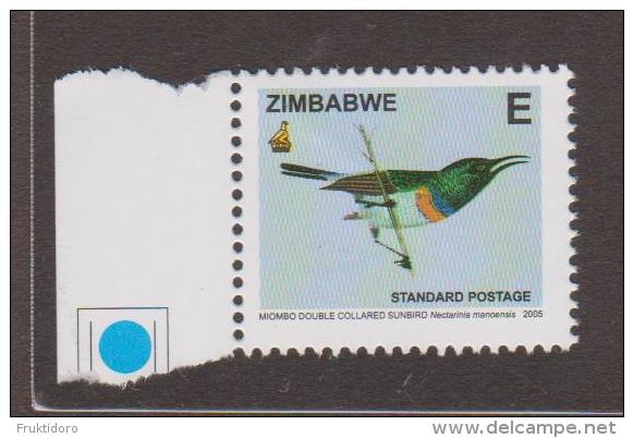 Zimbabwe Mi 803 6th Definitive Series - Miombo Double Collared Sunbird - Bird - 2005 * * - Zimbabwe (1980-...)