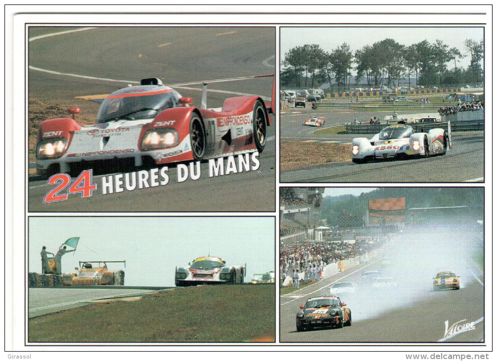 CPM CIRCUIT AUTOMOBILE LE MANS 24 HEURES DIVERS ASPECTS COURSE AUTOMOBILE ED VALOIRE - Le Mans