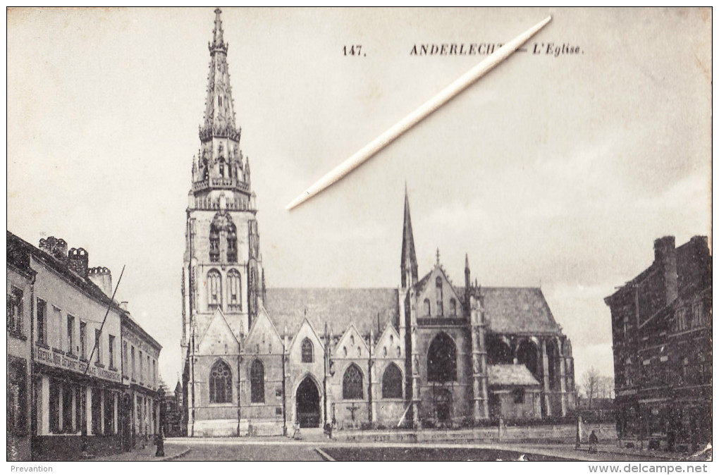 ANDERLECHT - L'Eglise - Superbe Carte - Anderlecht