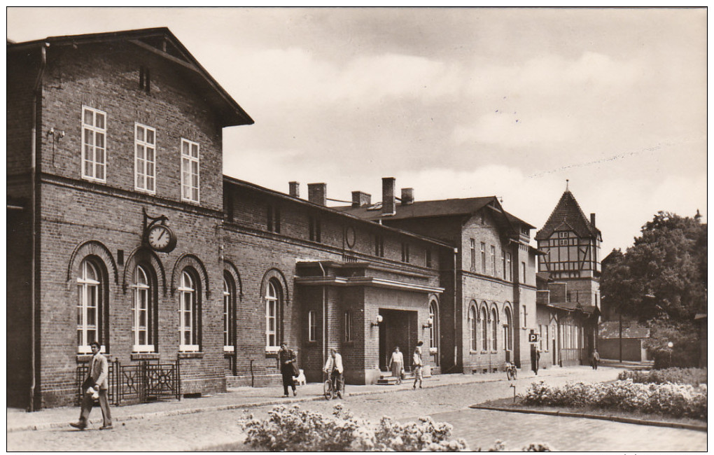 RP: Bad Freienwalde (Oder) - Bahnhof , Germany , 40-50s - Other & Unclassified