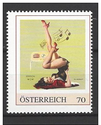 ÖSTERREICH Motivmarke Pin-Up Girls (7) Postfrisch - Nudes