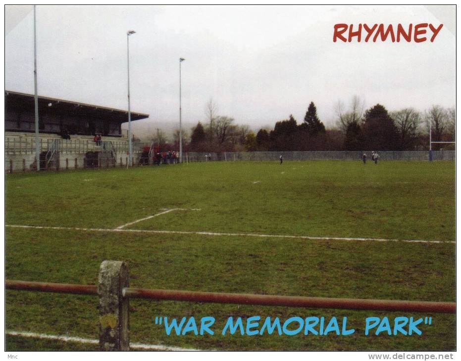 RHYMNEY "War Memorial Park" Pays De Galles - Rugby