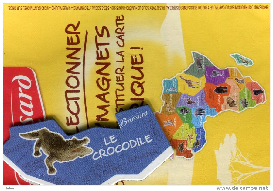 Magnet Brossard Le Crocodile - Magnets