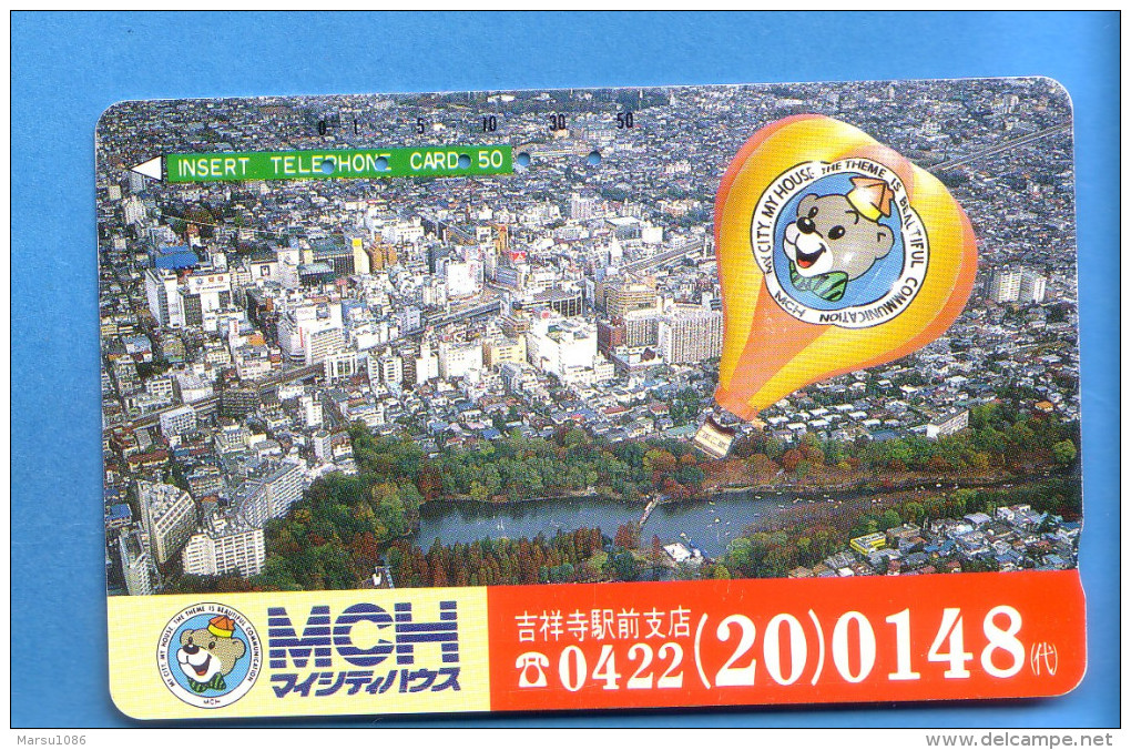 Japan Japon Telefonkarte Télécarte Phonecard Telefoonkaart -  Ballon Balloon - Sport