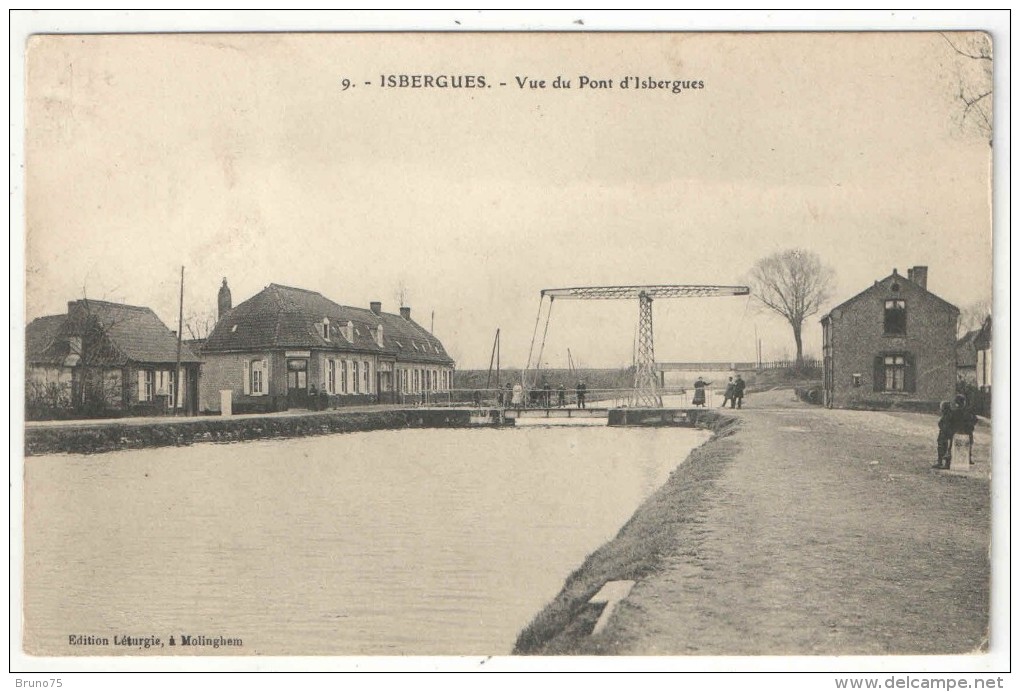62 - ISBERGUES - Vue Du Pont D'Isbergues - Léturgie 9 - Isbergues