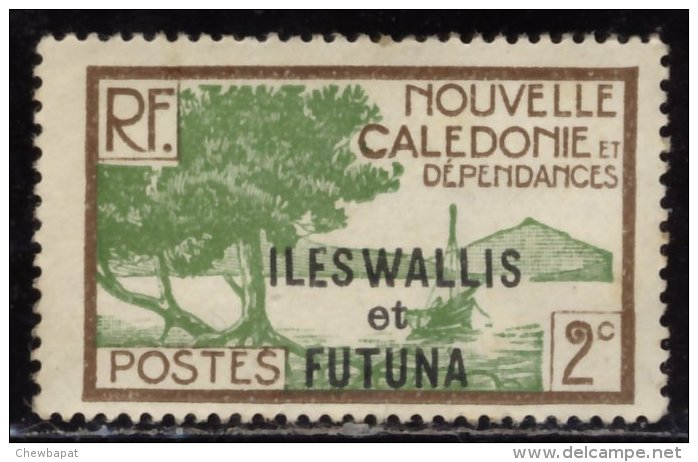 Wallis & Futuna - Neuf - Y&T 1930 N° 43 ---  2c Sépia Et Vert-jaune - Ungebraucht