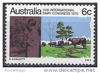 AUSTRALIE 1970- YVERT# 421** Precio Cat. &euro;0.45 - Nuevos