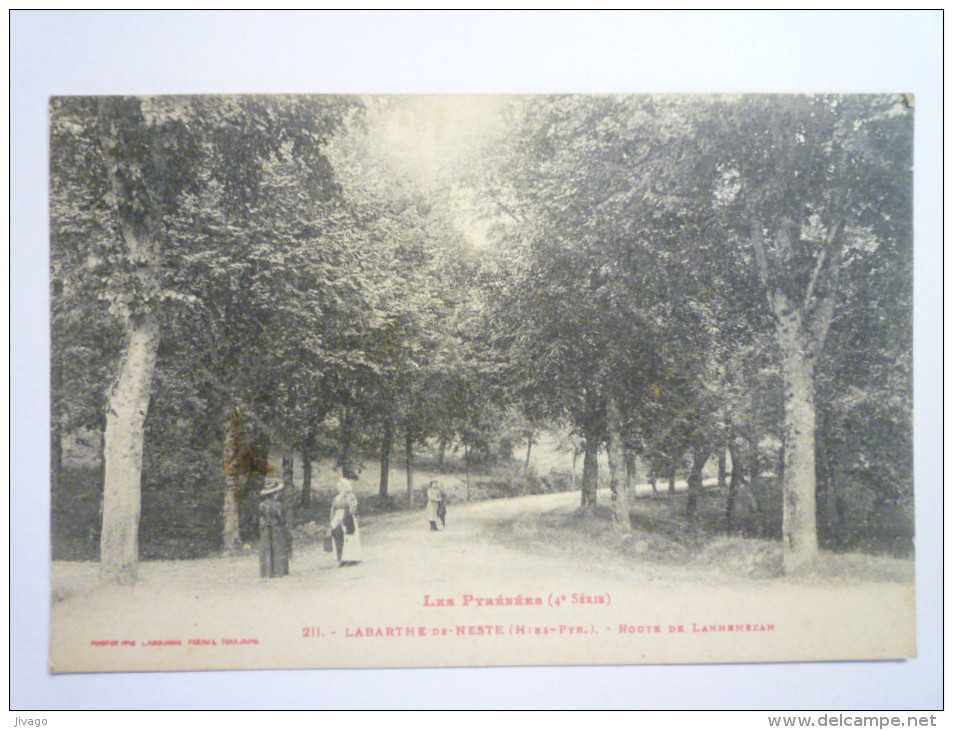 LABARTHE-de-NESTE  (Hautes-Pyrénées)  :  Route DE  LANNEMEZAN    - La Barthe De Neste