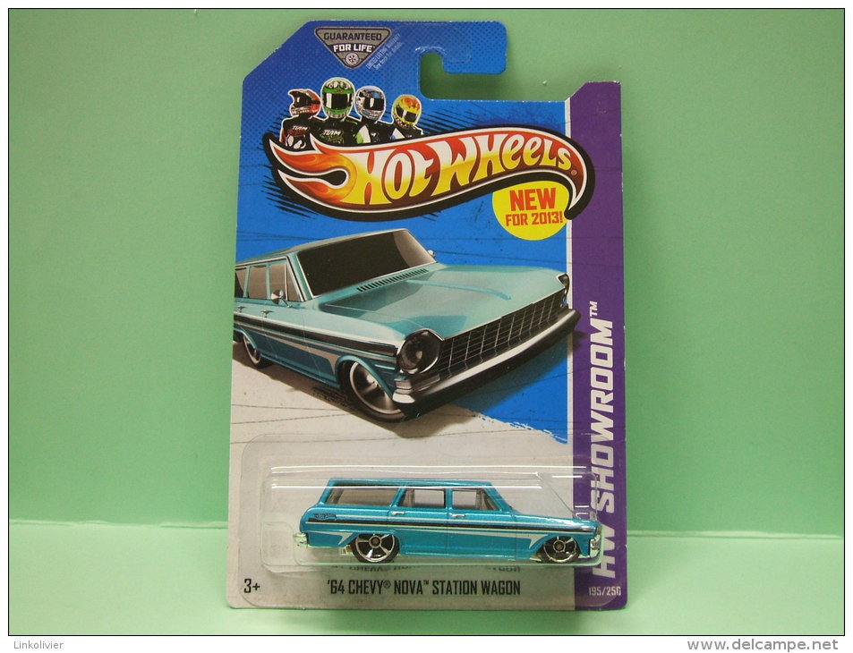 CHEVROLET CHEVY NOVA Station Wagon 1964 - HW Showroom 2013 -  HW Garage - HOTWHEELS Hot Wheels Mattel 1/64 US Blister - HotWheels