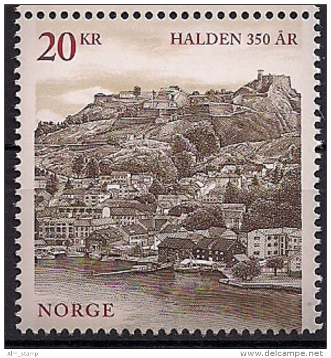 2015 Norwegen Mi. 1879**MNH  350 Jahre Stadt Halden. - Nuevos