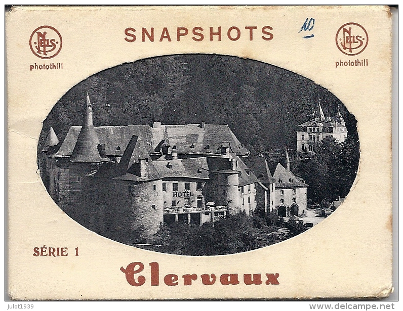 CLERVAUX ..--  8  Petites Vues , Carnet Complet . 9 CM X 6.5 CM . - Clervaux