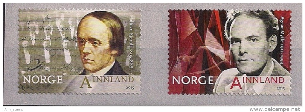 2015 Norwegen Mi.1890-1**MNH - Ongebruikt