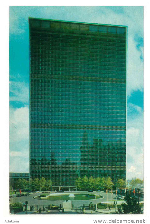 FRA CARTOLINA POST CARD STATI UNITI D’AMERICA U.S.A. UNITED STATES OF AMERICA NEW YORK CITY –UNITED NATIONS HEADQUARTERS - Other Monuments & Buildings
