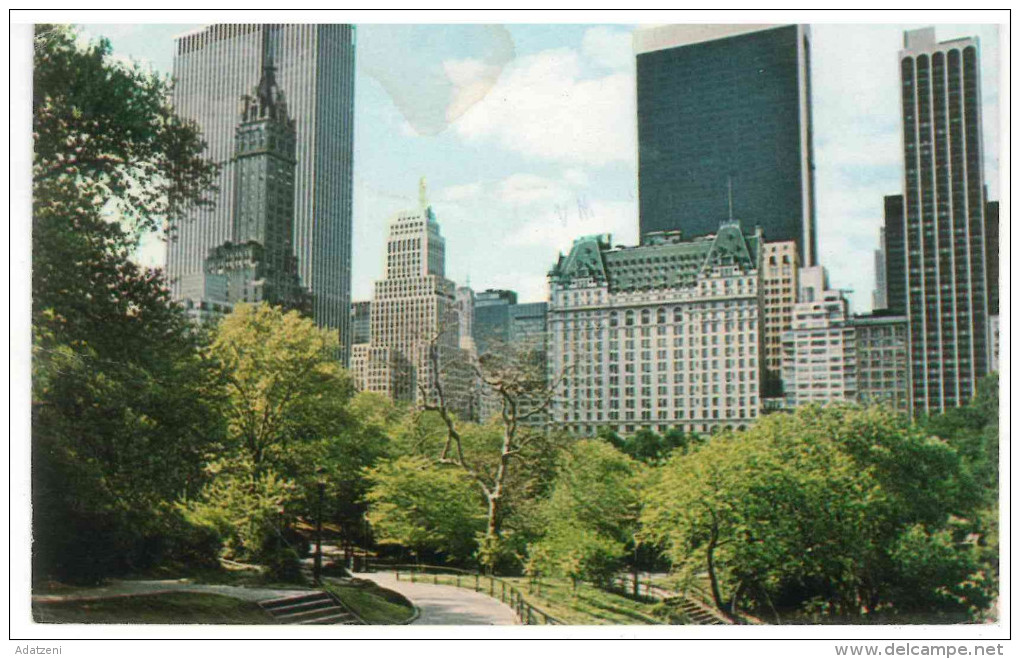 FRA CARTOLINA POST CARD STATI UNITI D’AMERICA U.S.A. UNITED STATES OF AMERICA NEW YORK CITY – FIFTH AVENUE SKYLINE  VIAG - Multi-vues, Vues Panoramiques