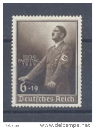 Año 1939  Hitler Discurso 1º Mayo (reichsparteitag ) Yvert Nº 636 MNH - Oblitérés