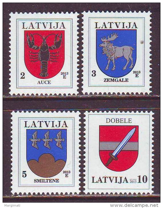 Latvia 2013. Coat Of Arms. 4 W. Pf. MNH - Latvia