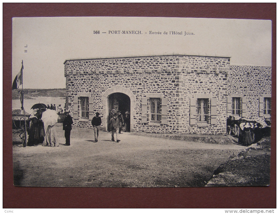 CPA Port Manec'h / Névez (29) - Entrée De L'Hôtel Julia - Névez