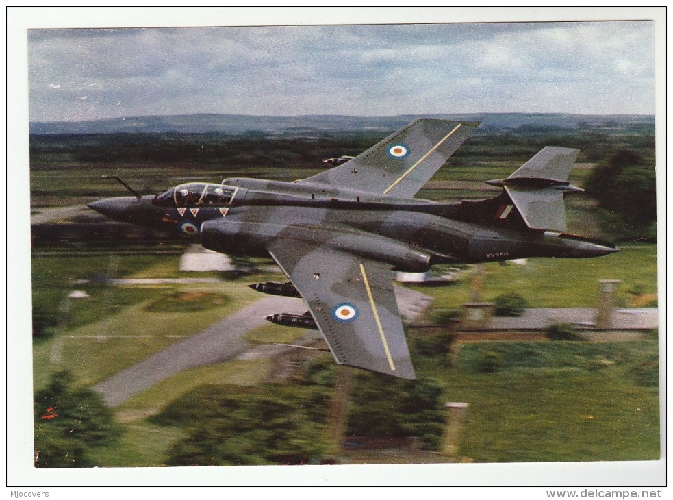 Aircraft HAWKER SIDDELEY BUCCANEER  Postcard, Aviation Gb Flight - 1946-....: Modern Era