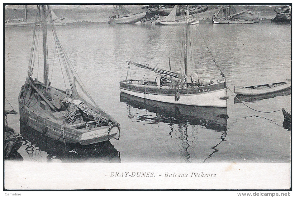 59 . BRAY DUNES . Bateaux Pecheurs - Bray-Dunes