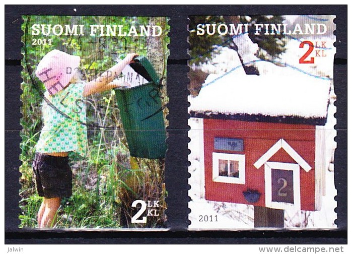 FINLANDE 2011 YT N° 2049 Et 2050 Obl. - Gebruikt