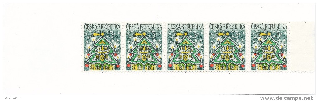 Czech Rep. / Stamps Booklet (1995) 0099 ZS 1 Christmas 1995 (J3784) - Unused Stamps