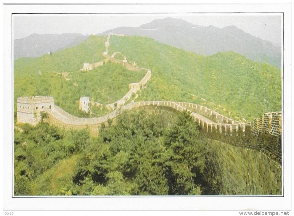 China - Beijing, Pékin - La Grande Muraille De Chine - Carte Avec Historique - Geografía