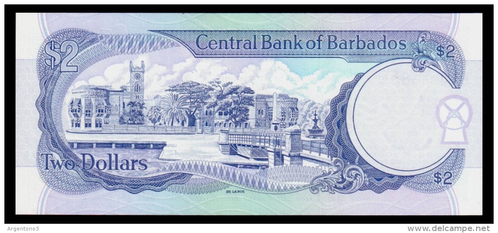 Barbados 2 Dollars 1995 P.46 UNC - Barbados