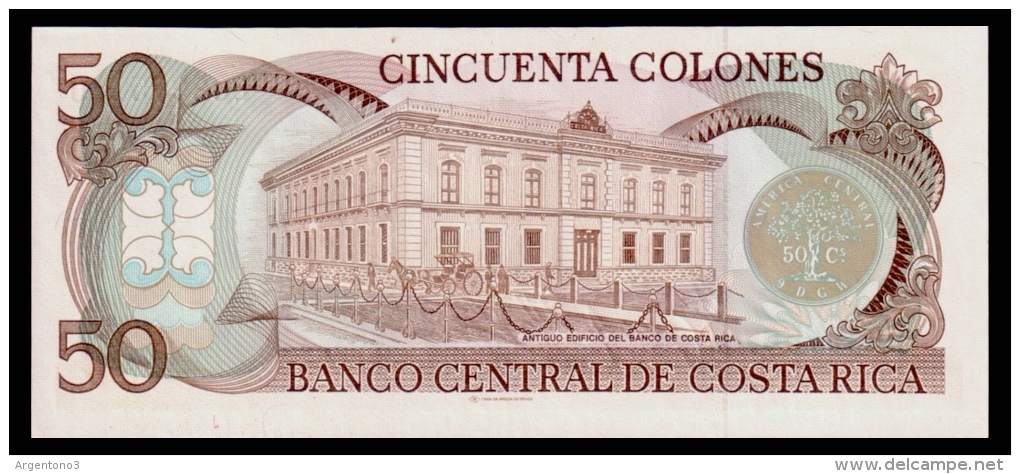 Costa Rica 50 Colones 1987 UNC - Costa Rica