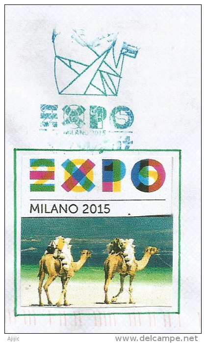 Émirat Du KOWEÏT. EXPO UNIVERSELLE MILANO 2015. Lettre Du Pavillon Du KUWAIT  à MILAN., Adressée En Andorre - 2015 – Milan (Italie)